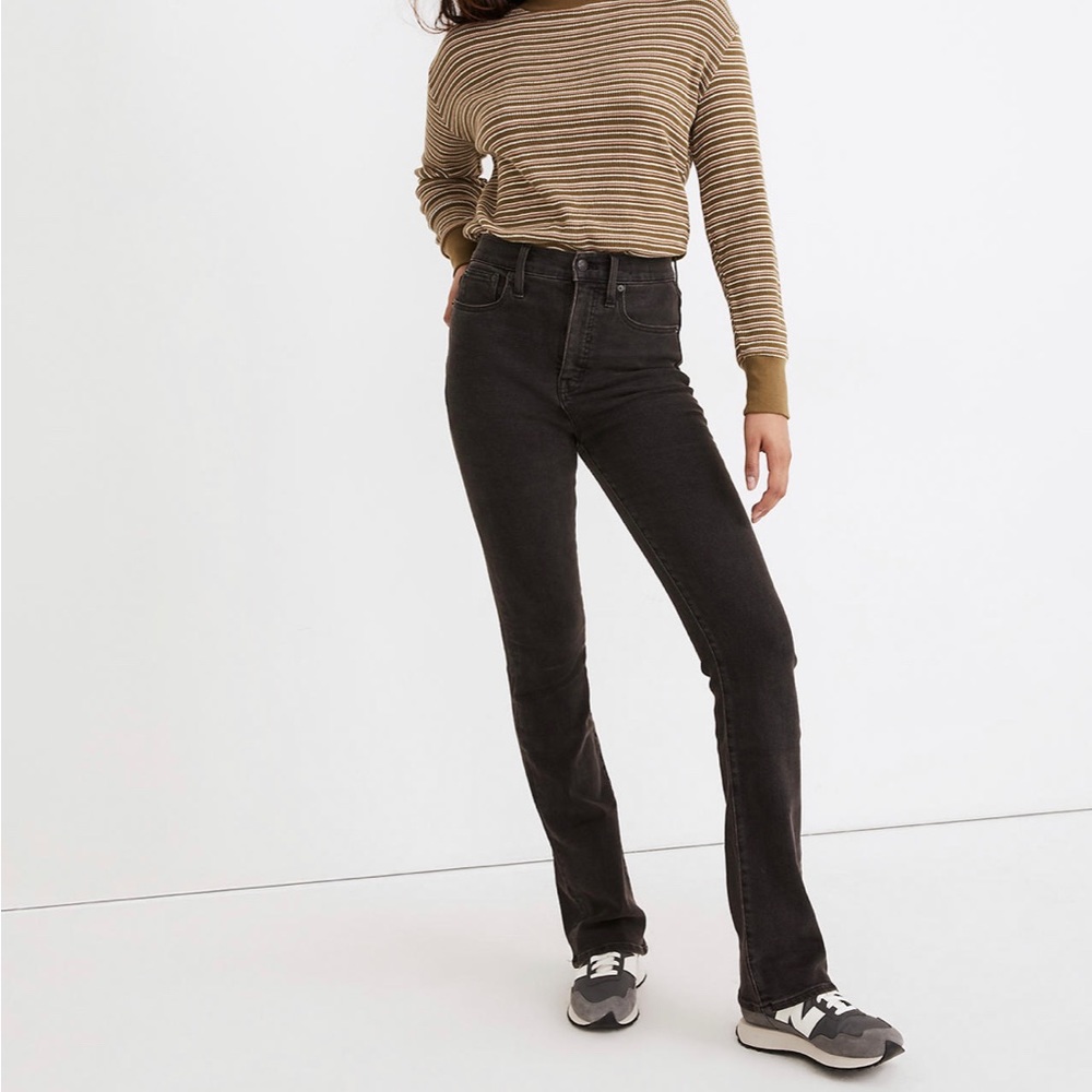NWT Black Skinny Flare Madewell Jeans